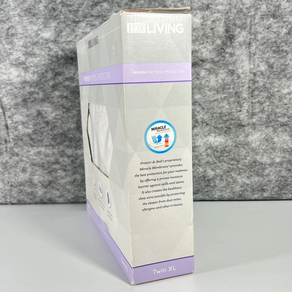 Protect-A-Bed Premier Mattress Protector Twin XL Soft Waterproof College Dorm